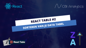 CBI Analytics: React Table sort
