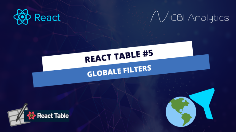 CBI Analytics React Globale Filter
