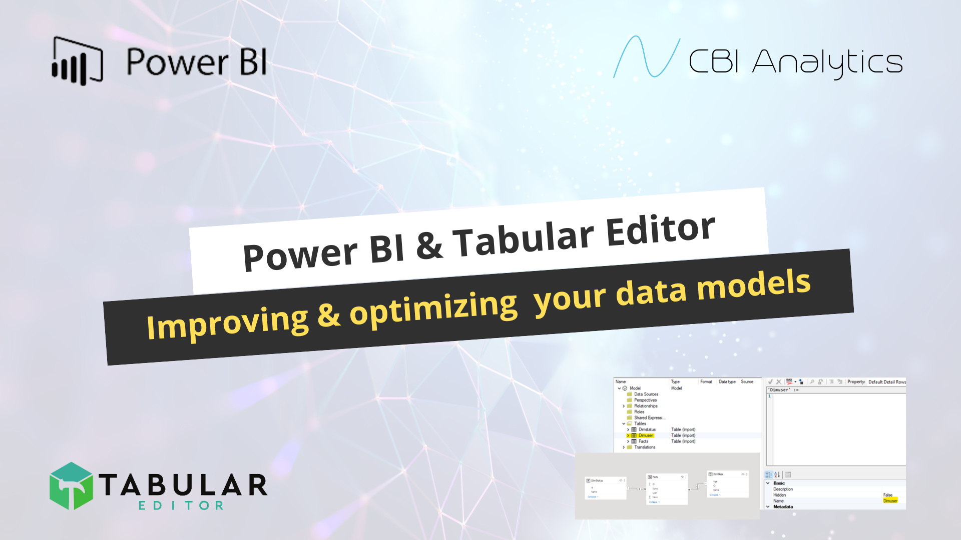 Power BI Data Models Tabular Editor