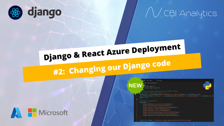 Django React Deployment Azure