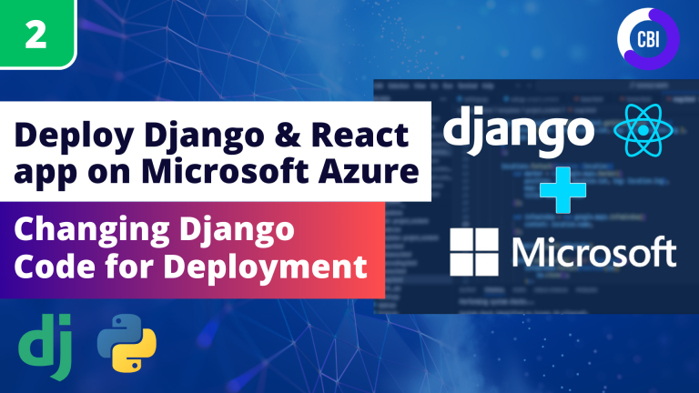 Django React Deploy Azure