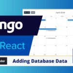 Django React FullCalendar Database data